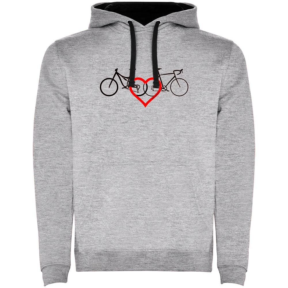 

Худи Kruskis Love Two-Colour, серый