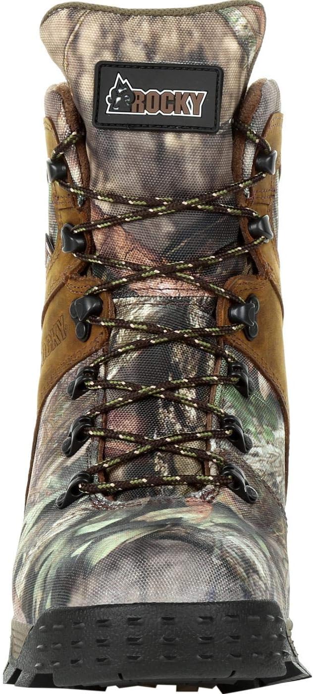 Сапоги ROCKY Sport Pro с резиновым покрытием и змеиным узором, Mossy Oak Break Up Country — фото 3