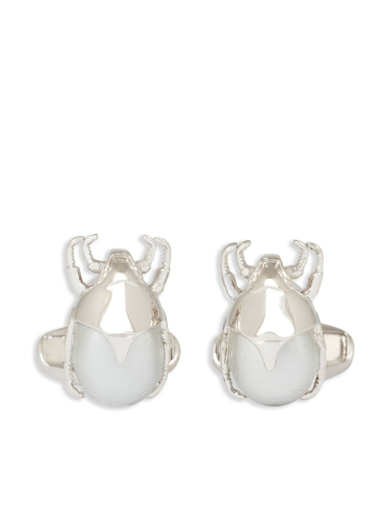 

Paul Smith запонки Beetle, серебряный