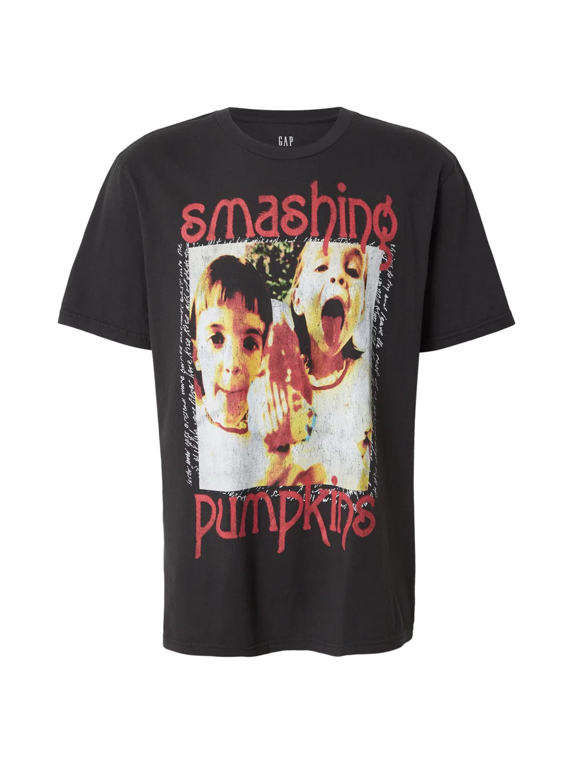 Рубашка Gap Smashing Pumpkins графитового цвета