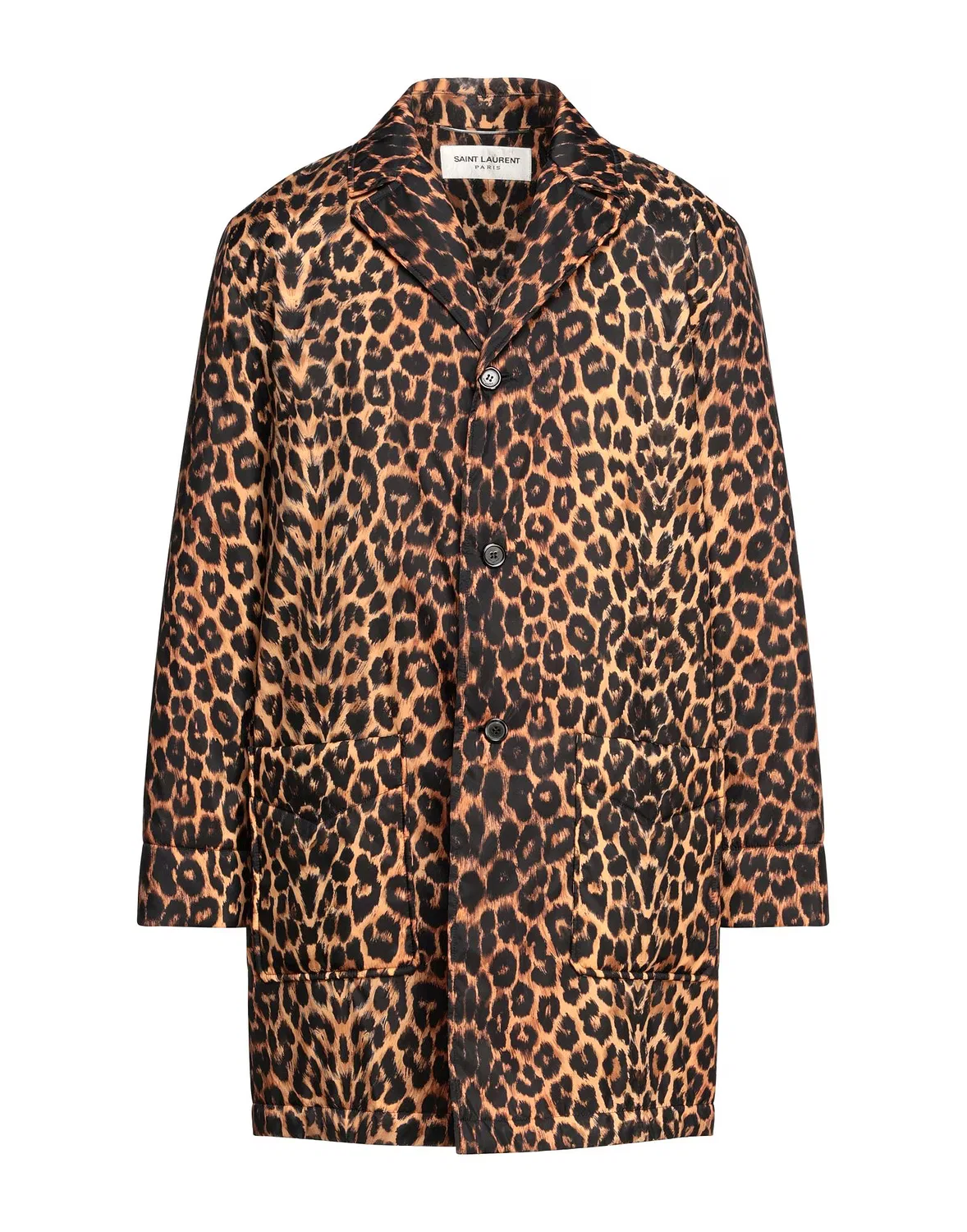 Пальто SAINT LAURENT черное