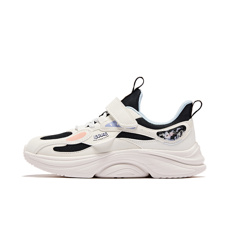 

Lifestyle Shoes White True Black Kids' ERKE KIDS, Microбелый/черный