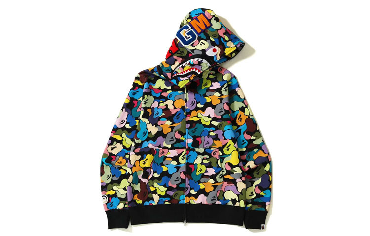 

Толстовка Bape мужская черная A Bathing Ape, черный