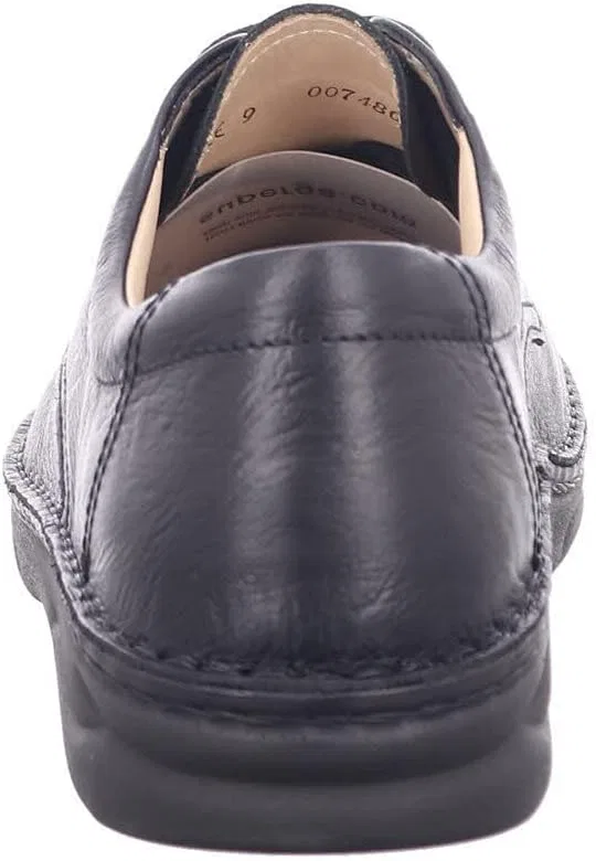 Мужские низкие туфли Derby Schn от Finn Comfort Metz, Black Grain — фото 3