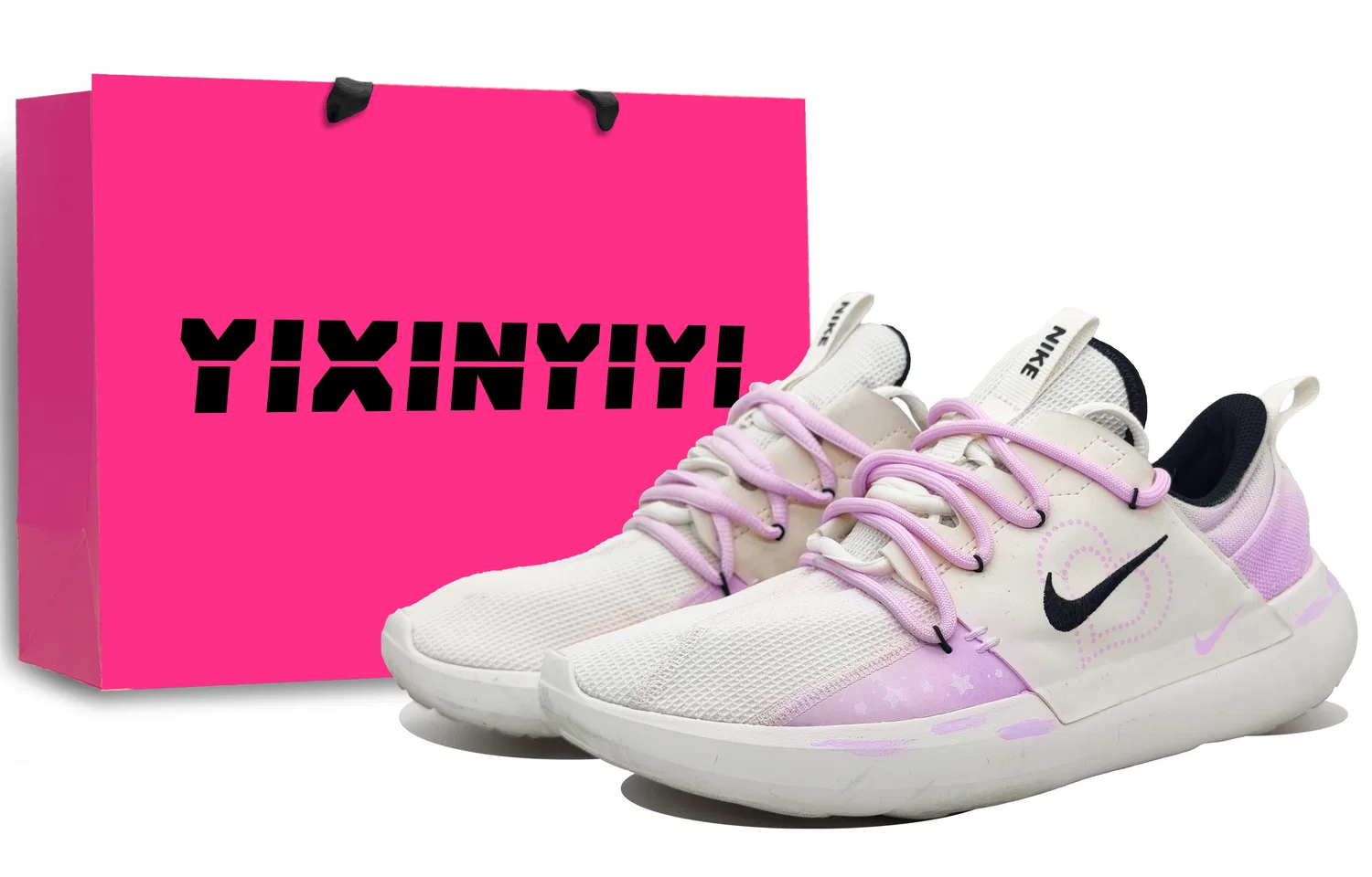 Кроссовки повседневные Nike E Series AD лавандовые