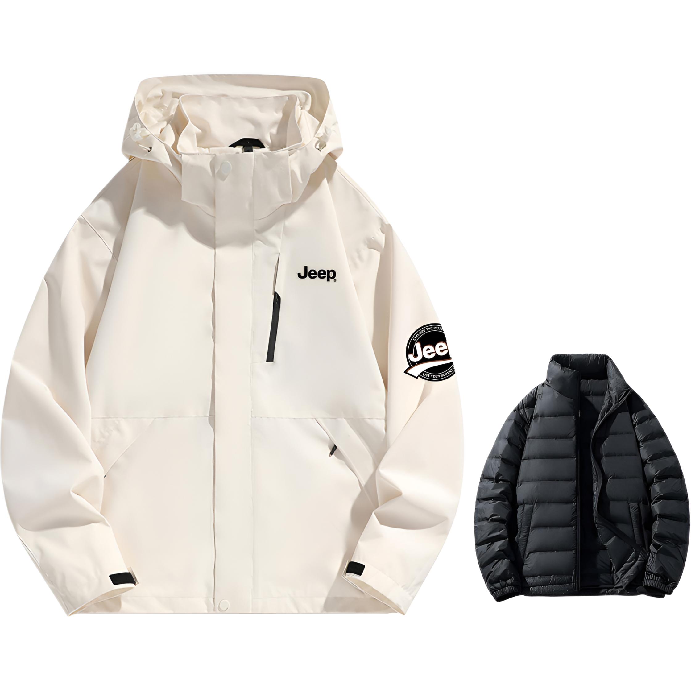 

Jeep Куртка Unisex, Ivory White (with Down Lining)