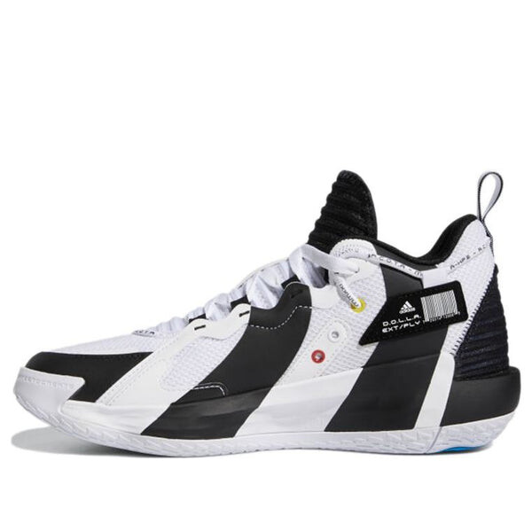 

Кроссовки shaquille oneal x dame 7 extply Adidas, белый