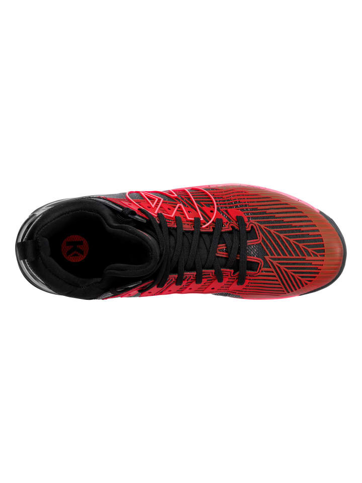 Спортивные кроссовки Kempa Hallen-Sport-Schuhe Attack Mid, цвет schwarz/rot — фото 4