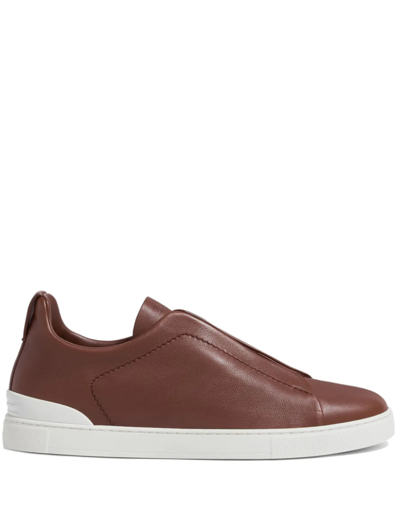 

Кеды Triple Stitch Zegna, коричневый