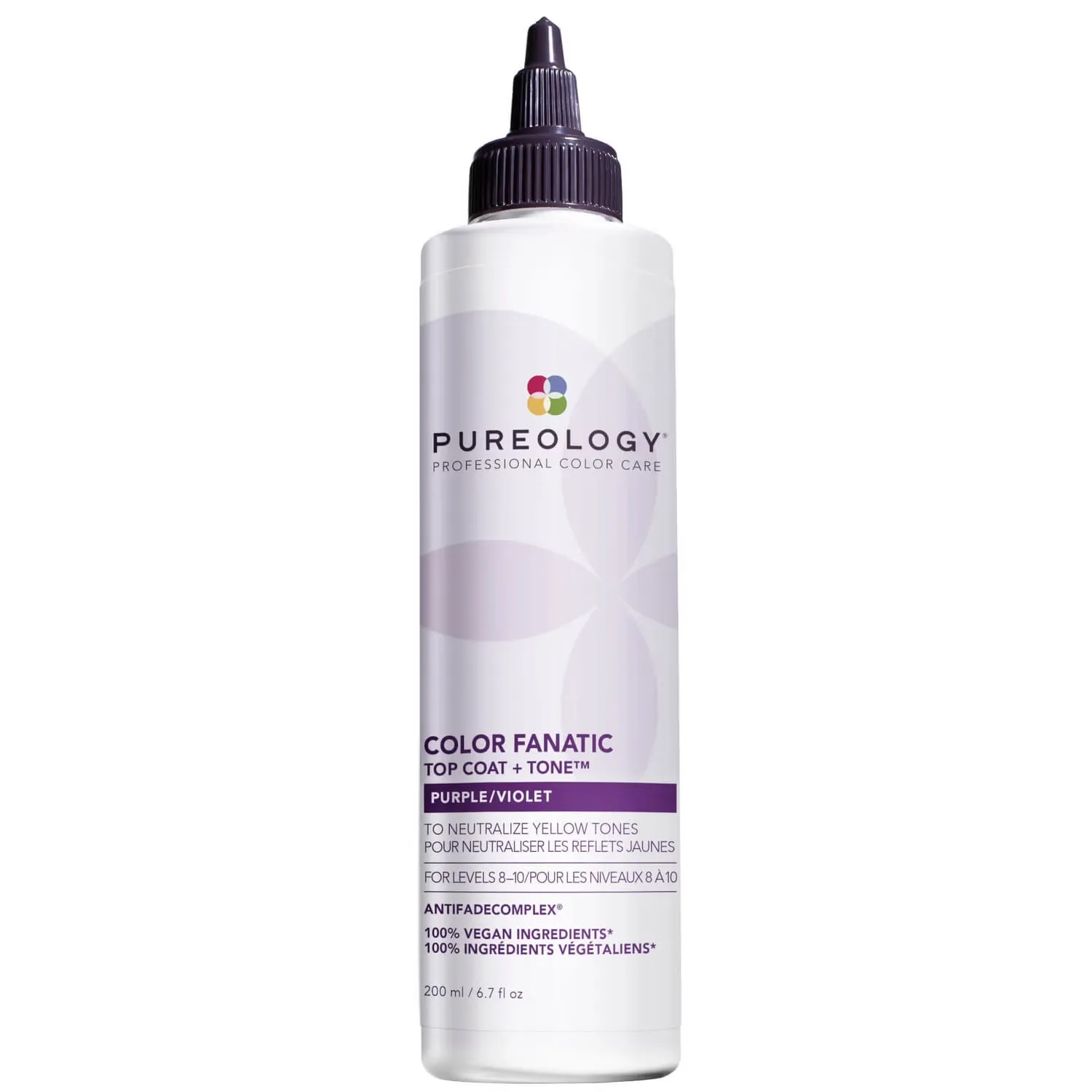 

Color Fanatic Верхнее покрытие и тон фиолетовый 200 мл Pureology