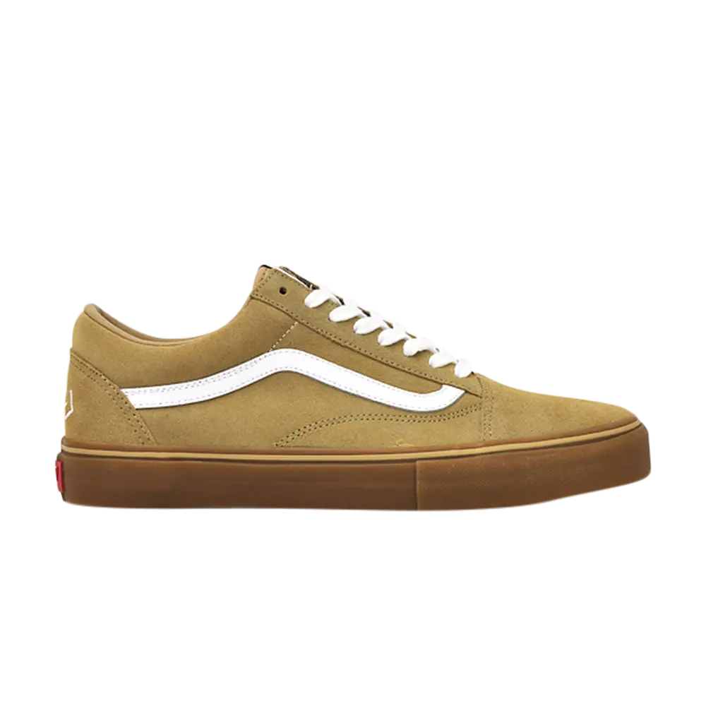 Кроссовки Golf Wang x Old Skool Pro S Vans, желто-коричневый