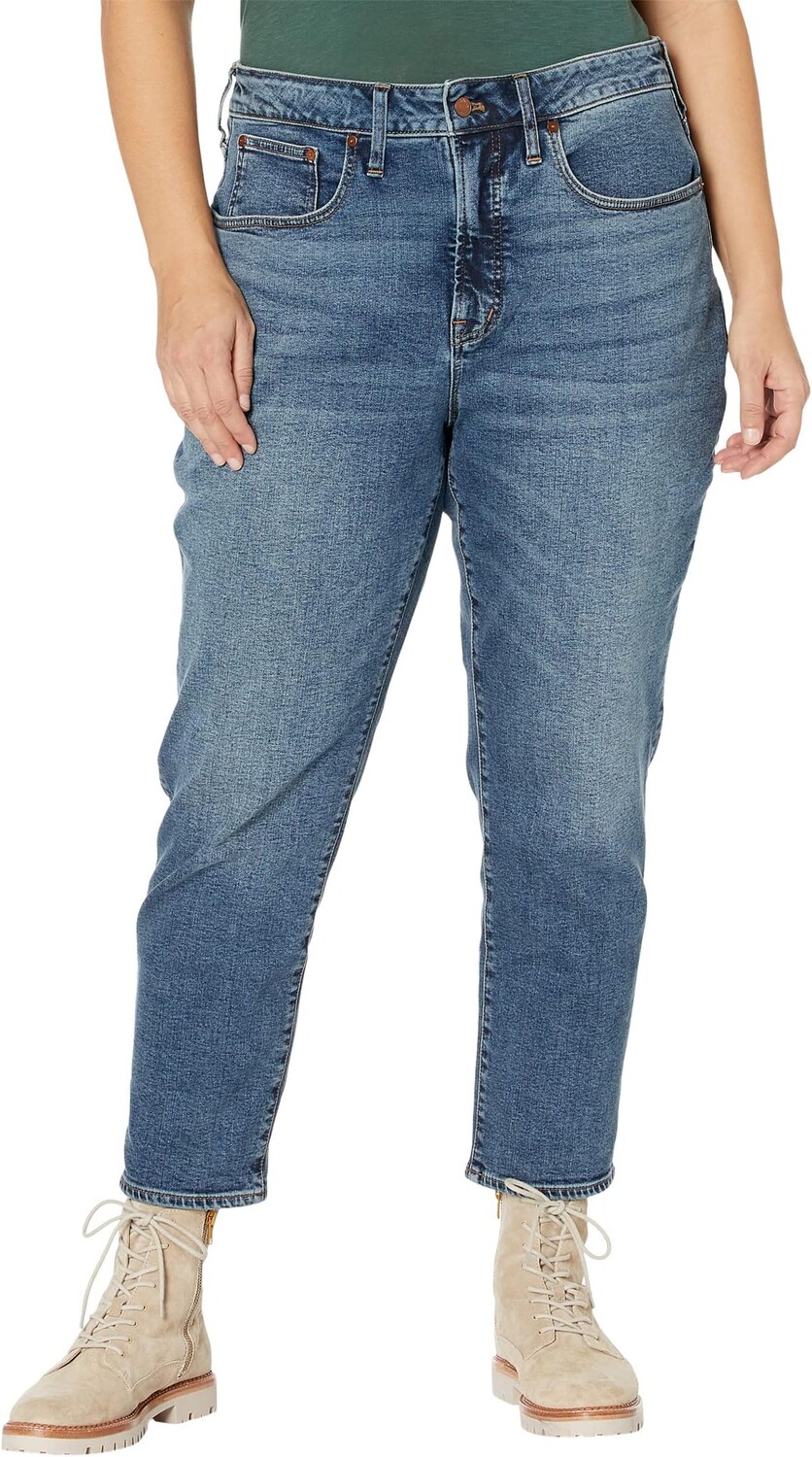 

Джинсы Madewell Plus Size Curvy Cozy PVJ in Arland Wash, цвет Arland Wash