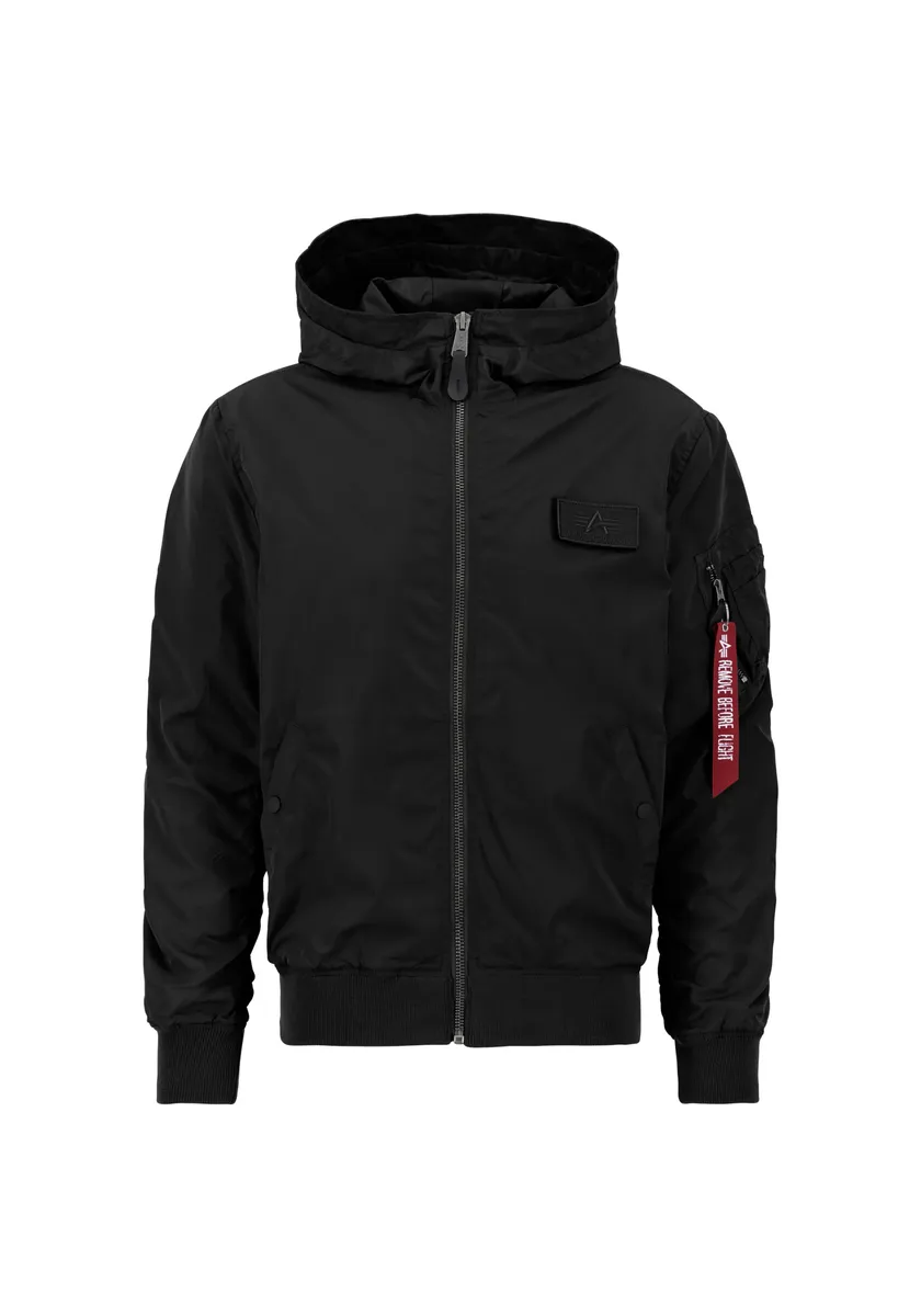 

Куртка-бомбер Alpha Industries " Alpha Industries Мужчины - Куртки-бомберы MA-1 LW с капюшоном", черный