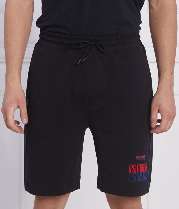 

Шорты босс x nba slam_2 Regular fit Boss Orange, черный