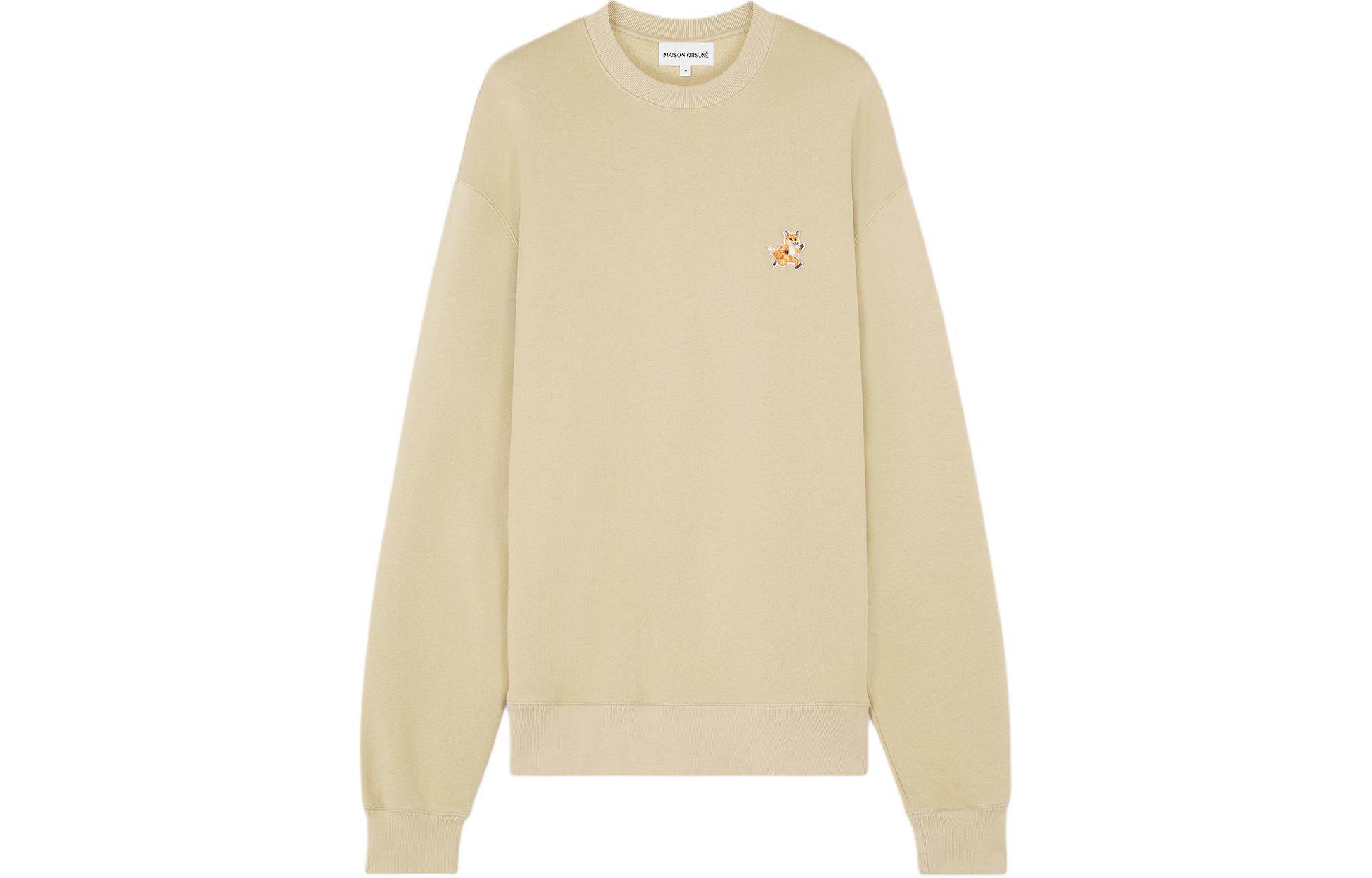 

Свитшот Speedy Fox Patch Maison Kitsune, malted milkshake
