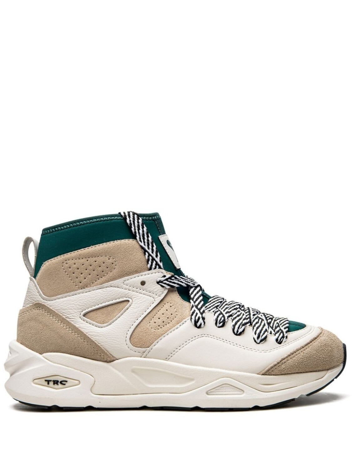 

Кроссовки Puma х AMI TRC Blaze Mid, коричневый/белый/зеленый