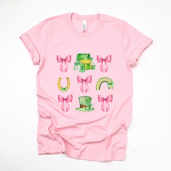 

Футболка с принтом Leprechaun chart coquette Simply Sage Market, Pink, Зеленый, Футболка с принтом Leprechaun chart coquette Simply Sage Market, Pink