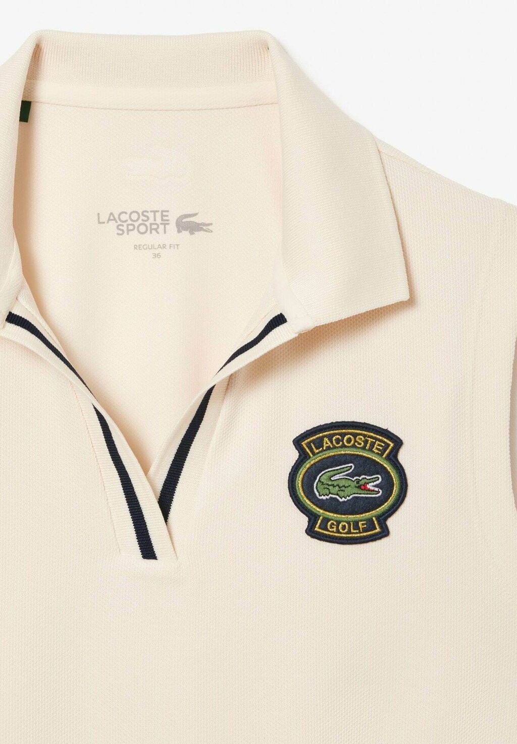 

Поло Lacoste Sport, бежевый