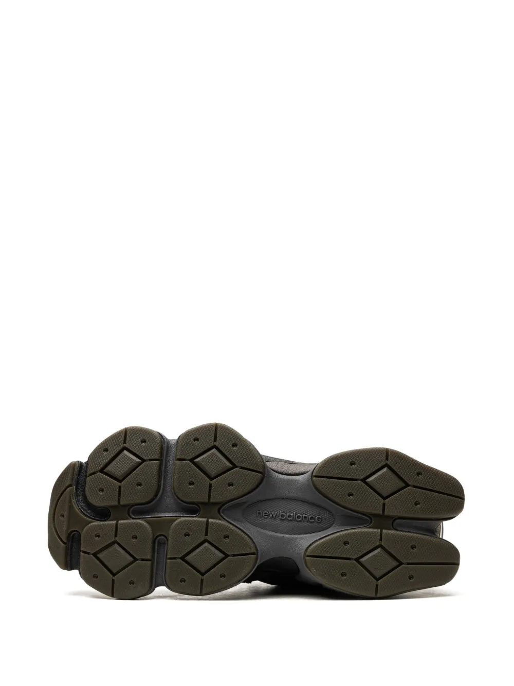 Кроссовки 9060 Blacktop/Dark Moss/Black NEW BALANCE, коричневый — фото 4