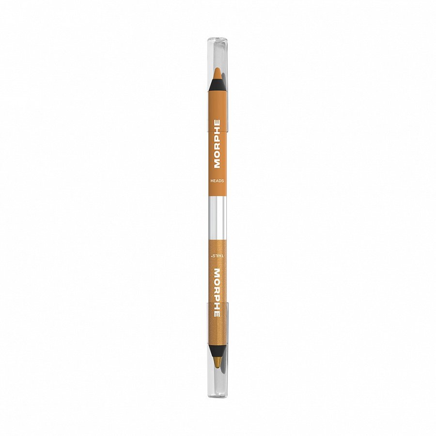 

Двусторонняя подводка для глаз bi-liner dual-ended pencil Morphe, цвет heads or tails, количество 1 шт.