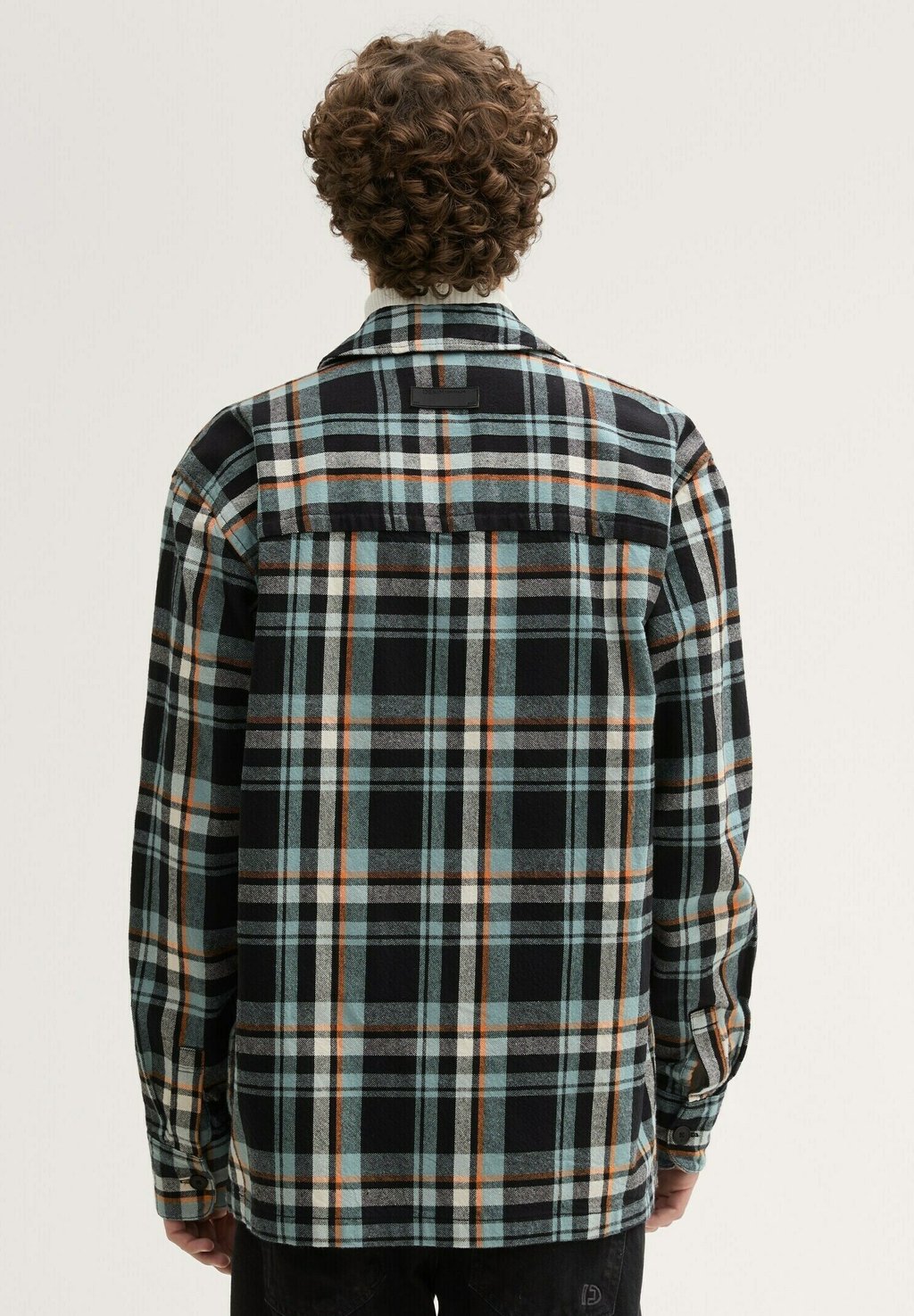 

Рубашка MIT KAROMUSTER TOM TAILOR DENIM, черный