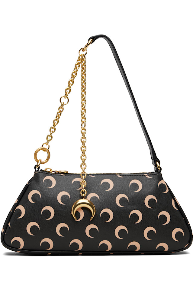 

Marine Serre Сумка-Мешок из парусины «Черная луна»