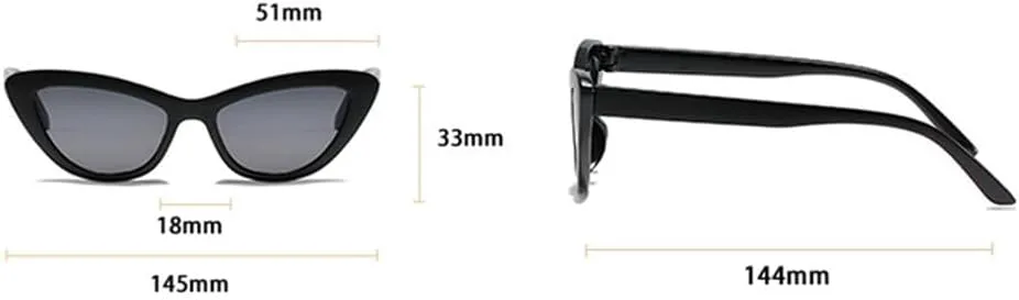 

Солнцезащитные очки UV400 с оранжевым градиентом "кошачий глаз" для женщин и мужчин, для бега и занятий спортом на открытом воздухе UYPTK, Black-lightbrown