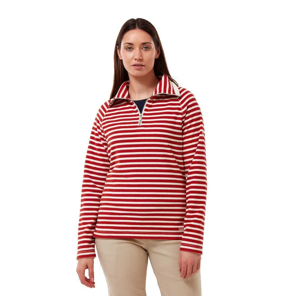 

Флис Craghoppers Natalia half zip, красный