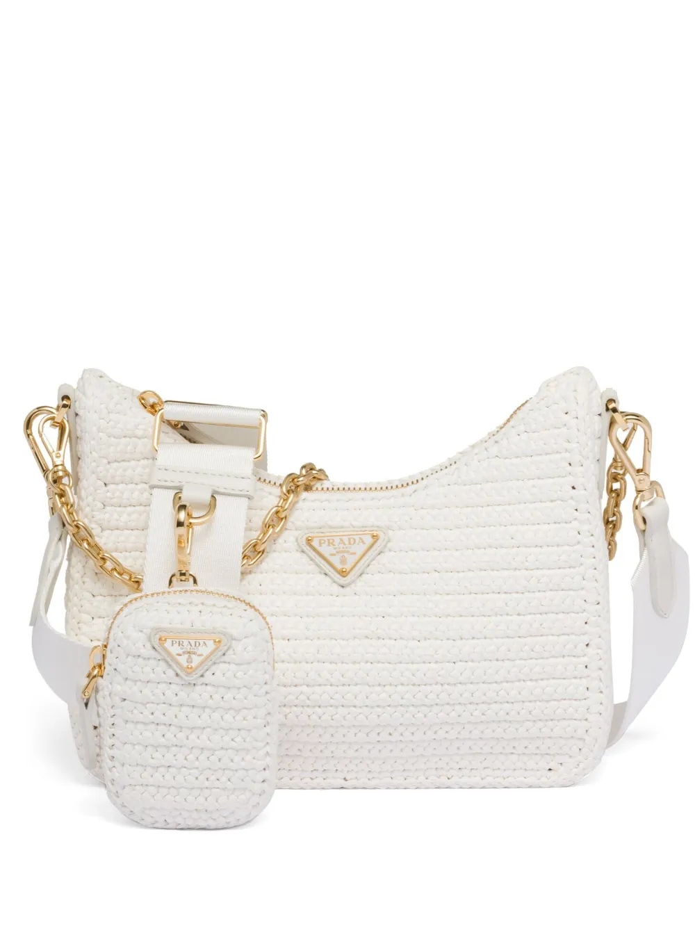 

Сумка на плечо Re-Edition 2005 Prada, белый