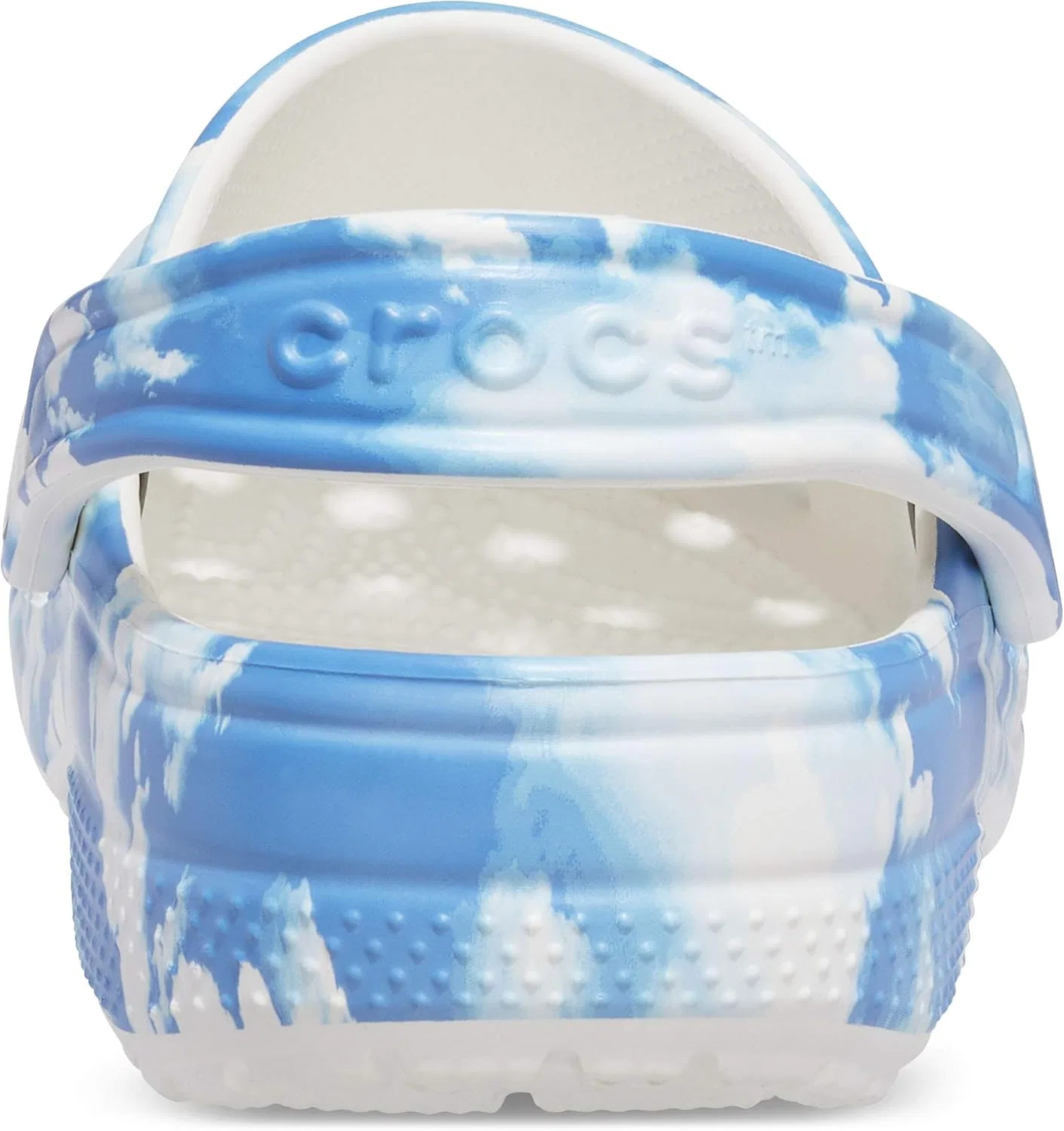 Кроксы Unisex Adult Classic Ro Adjustable Terry Clog Crocs, Cloud Print — фото 2