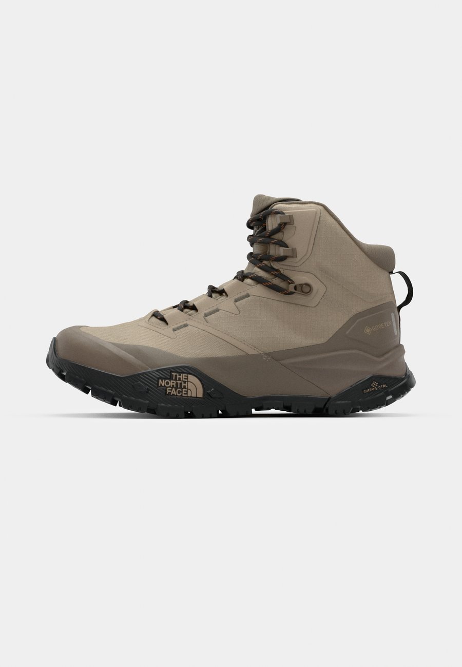 Кроссовки The North Face OFFTRAIL MID GORE TEX, Mushroom Grey/Mocha Brown/Grey — фото 2