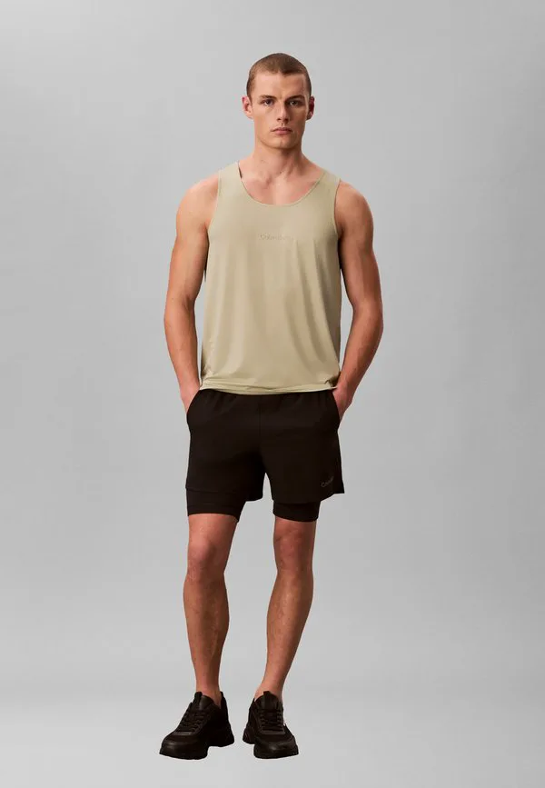 Спортивные шорты woven icon Calvin Klein, Black — фото 2