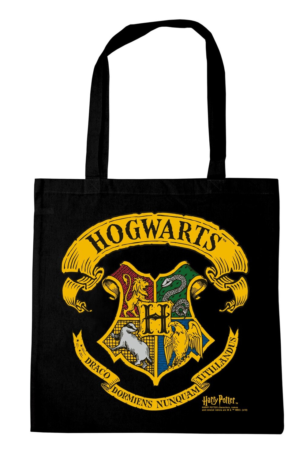

Сумка-шоппер Logoshirt Harry Potter Hogwarts, черный