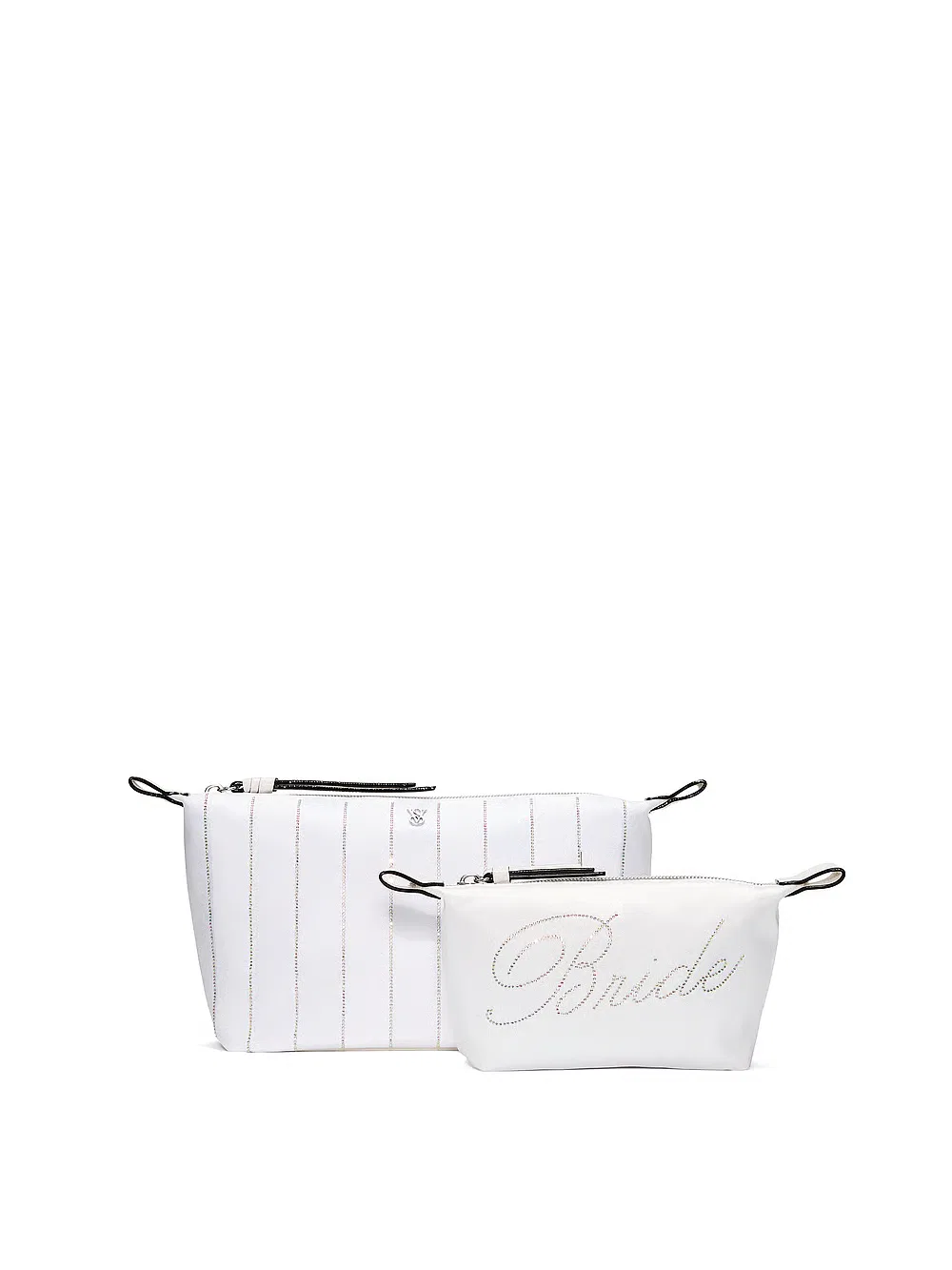 Женский набор косметичек Victoria's Secret, White/Ivory