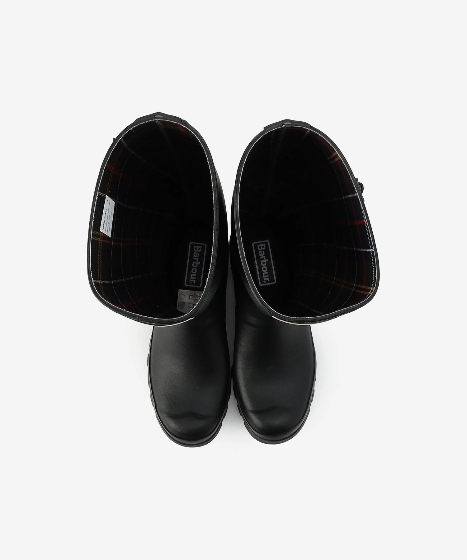 Мужские дождевые ботинки с боковой застежкой Barbour MRF0010 черные — фото 4