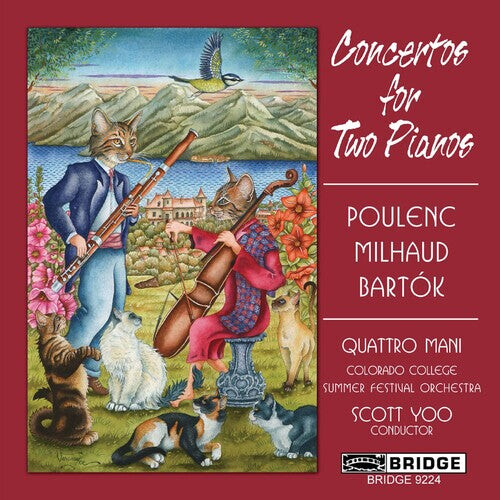

CD диск Poulenc / Milhaud / Bartok / Quattro Mani: Concertos for Two Pianos