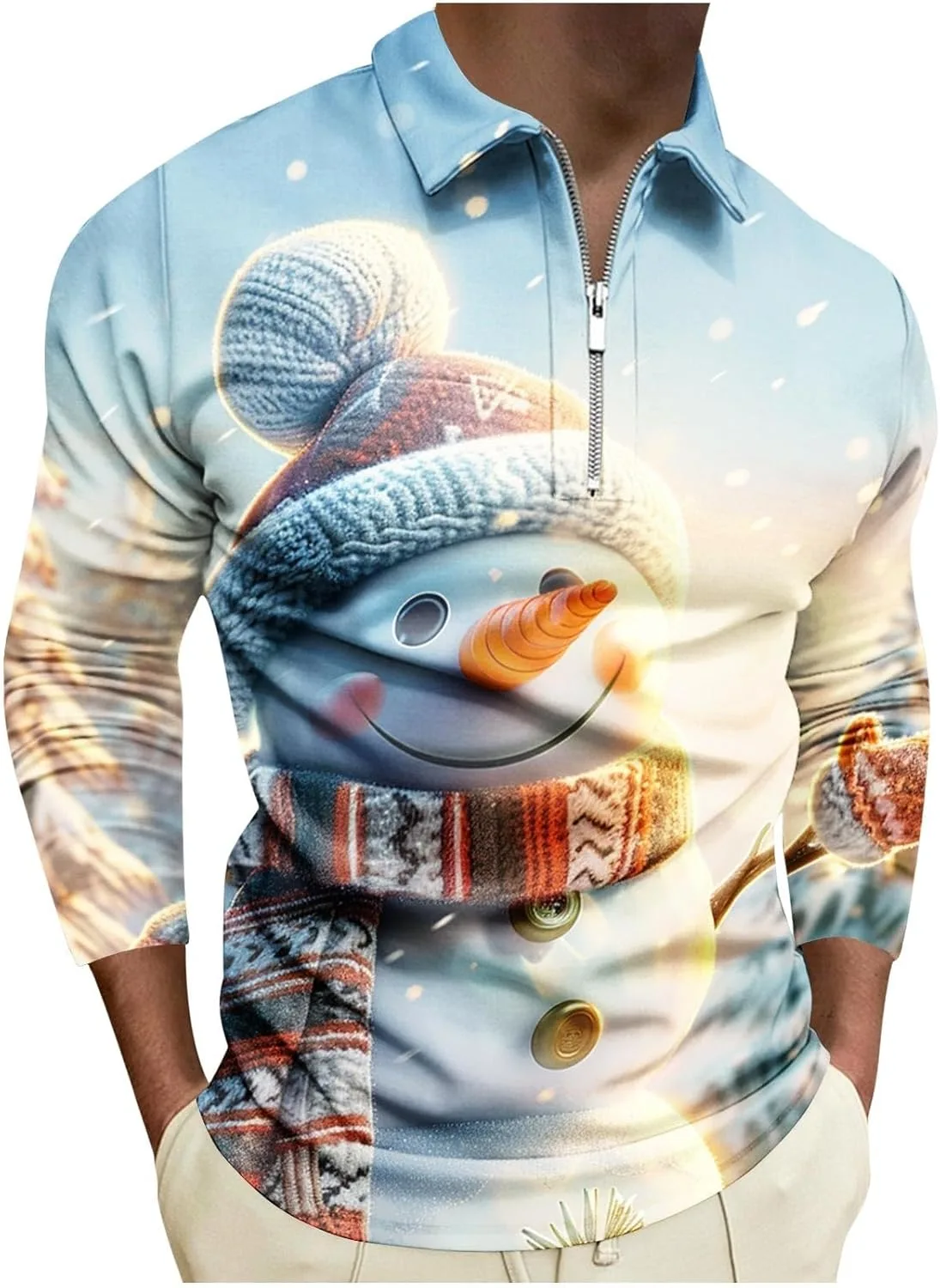 

Футболка с принтом Ugly Christmas для мужчин