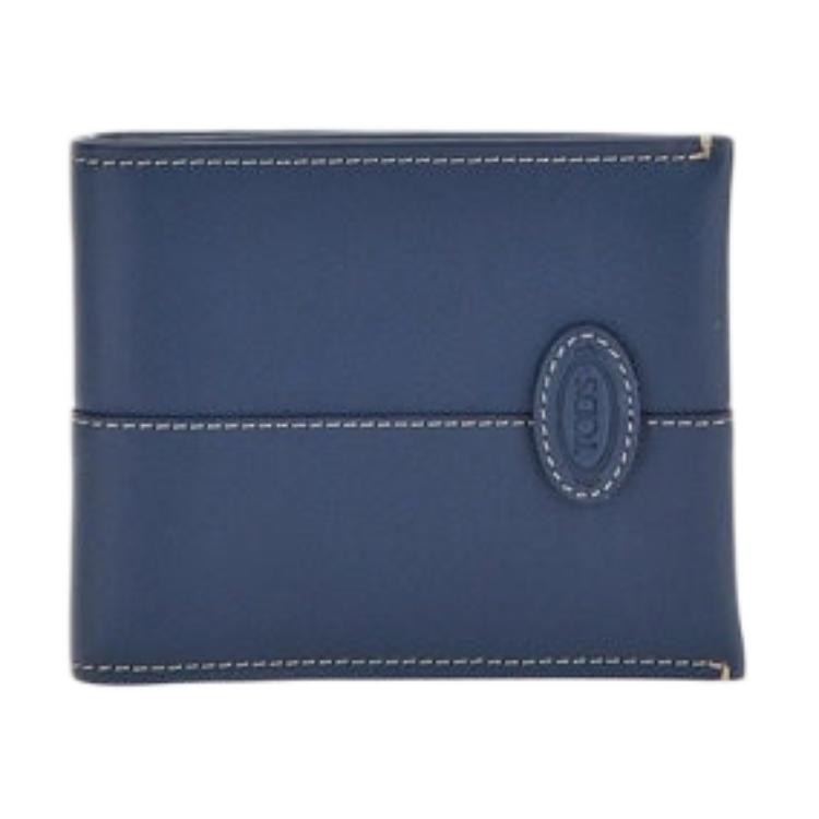

TOD'S Кардхолдер из коровьей кожи Men's Blue