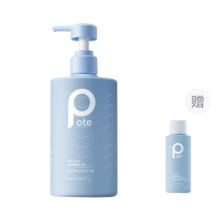 

Морской соль гель для душа против клещей и контроля жира глубокое очищение поппури 505мл/505мл*2 POTE