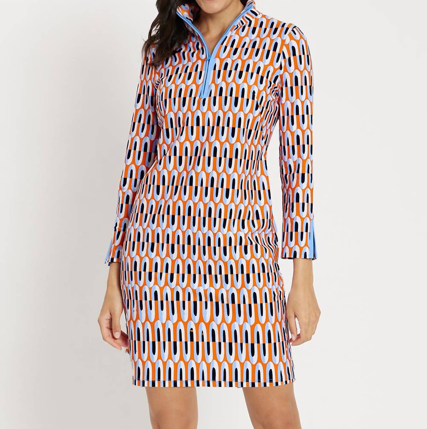 

Платье Mod Arches Anna в цвете Clementine Bluebell JUDE CONNALLY