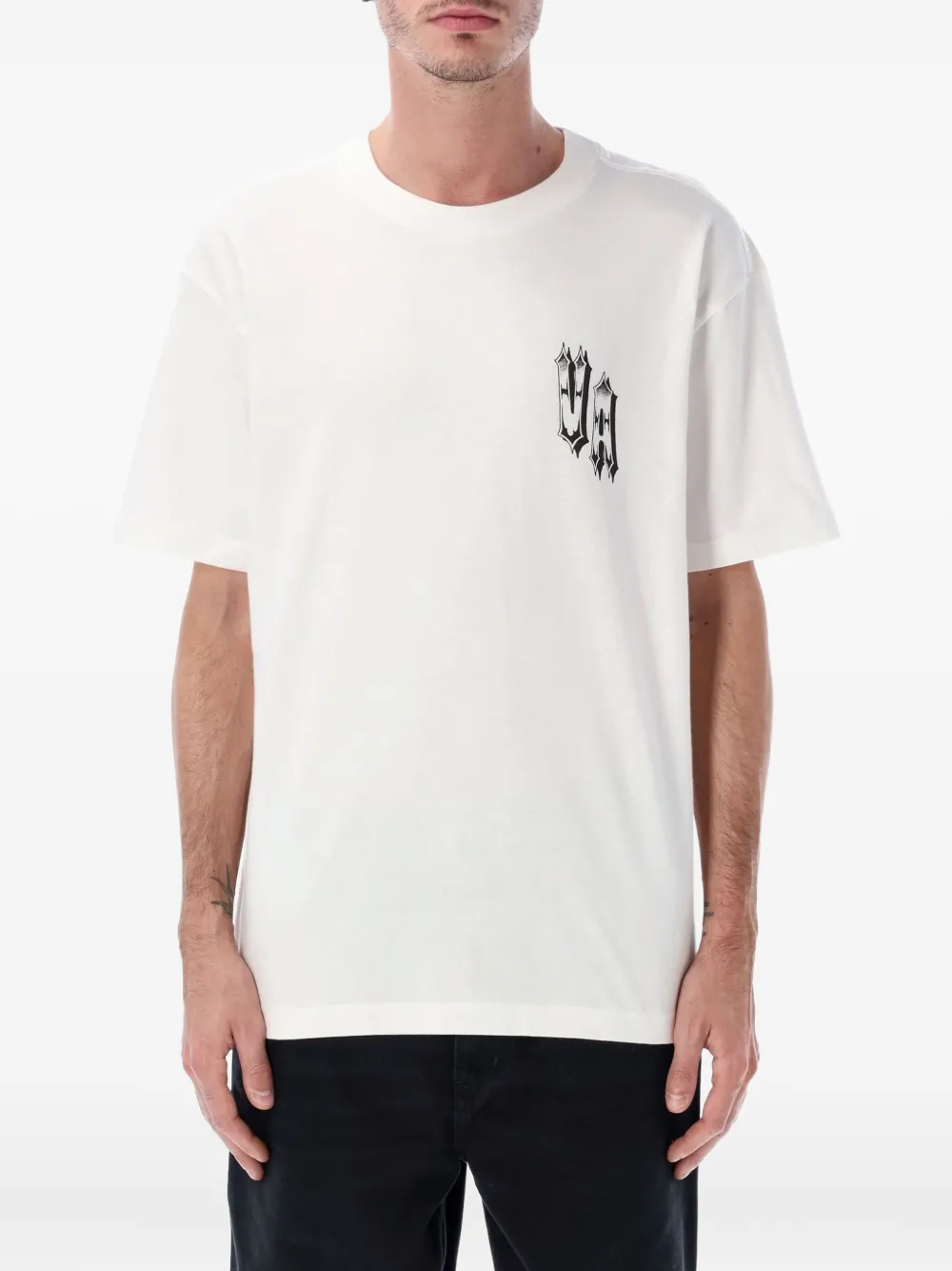 

Футболка с графичным принтом Rvca, белый