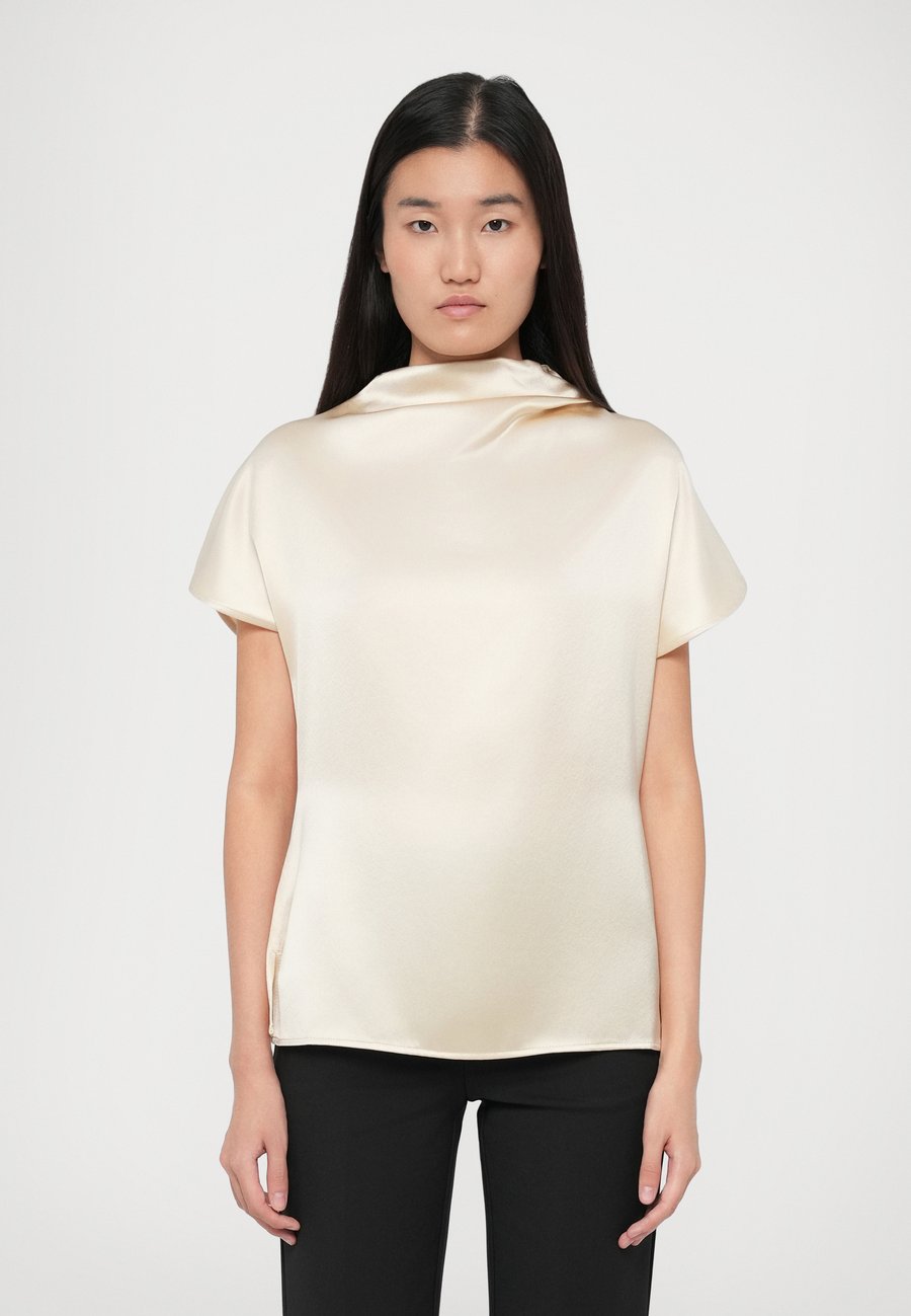 

Блуза Tiger of Sweden LEI, Oyster Gray/Off-White