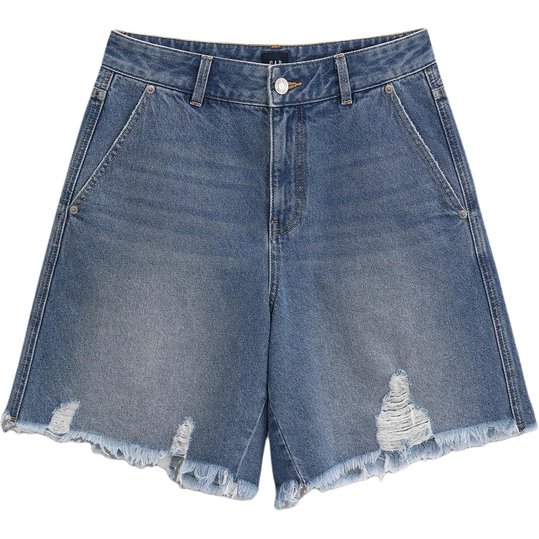 Джинсовые шорты GAP Blue Washed