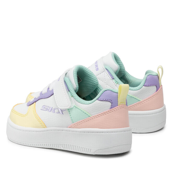 Кроссовки Skechers Sport Court 92 310156L/WMLT White/Multi, белый цвет — фото 3