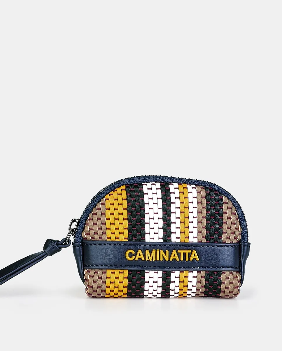 

Кошелек на молнии Caminatta, тёмно-синий