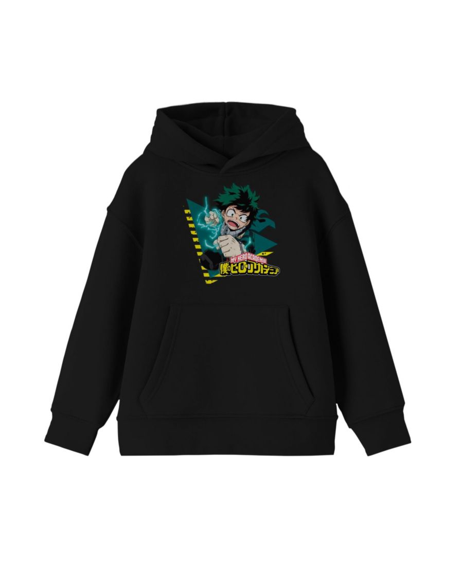 

Детская толстовка Deku Fighting Mode Hoodie, размер L My Hero Academia, Black