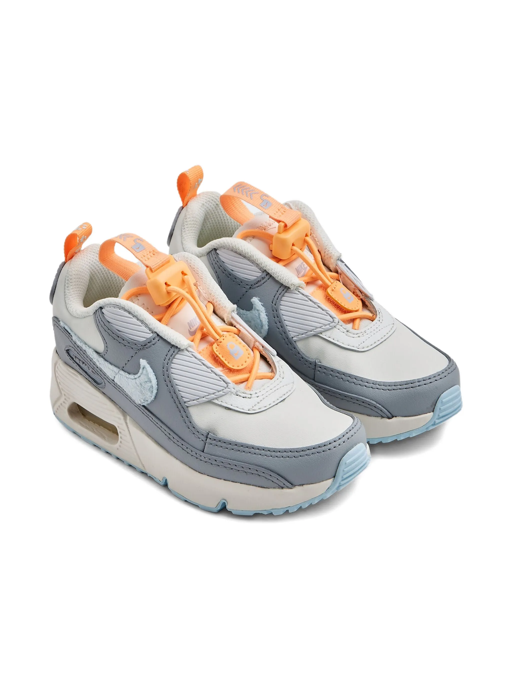 Кроссовки Air Max 90 Toggle SE Pawprints Nike Kids, бежевый — фото 2