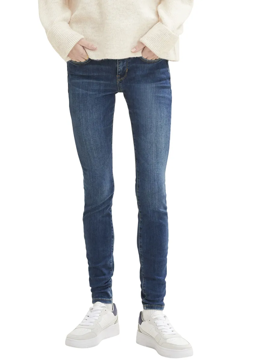 

Джинсы скинни TOM TAILOR из денима Tom Tailor Denim, цвет Used-Dark-Stone