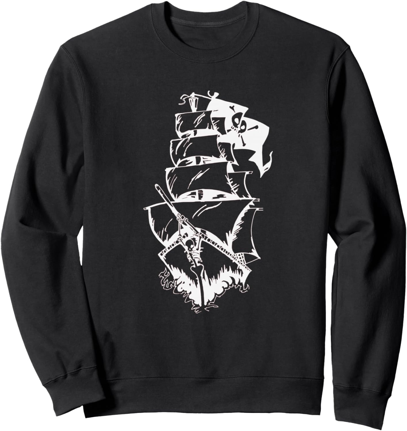 

Винтажная толстовка с пиратским кораблем, черная Pirate Captain Tees, Черный, Винтажная толстовка с пиратским кораблем, черная Pirate Captain Tees