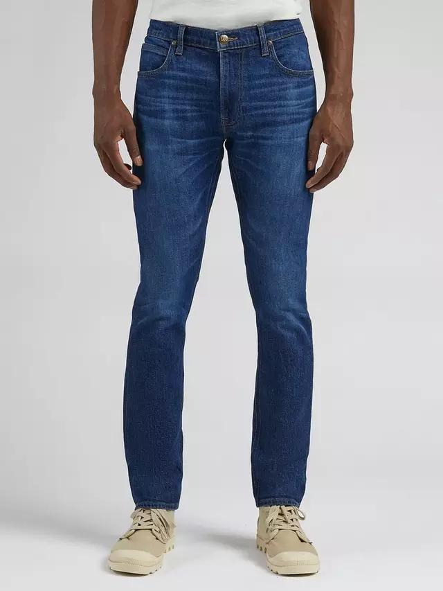 

Джинсы Lee Luke Dark Worn Slim Fit, синий